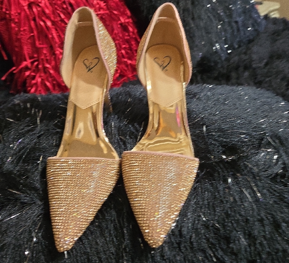 Elegant Women's Glittering Heels